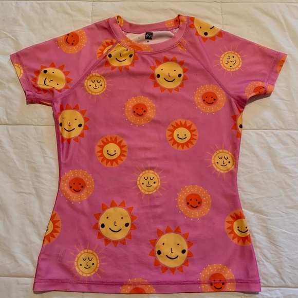 Tea Collection Sun's Out SS Rash Guard | Size 10 - Picture 2 of 11